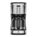 Cafeteira Elétrica Electrolux ECM30 Digital Programável 900W Base Aquecedora Capacidade De 1,5 Litros Inox 220V