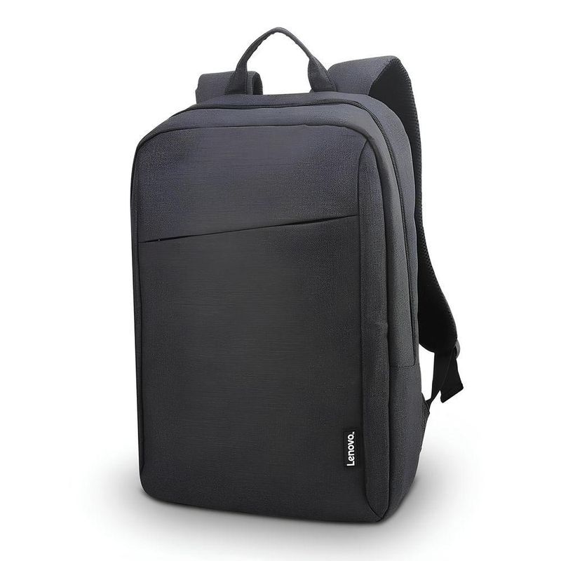 Mochila Casual Lenovo B210 Preta Com Capacidade Para Notebook De Até 156 Polegadas