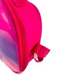 Conjunto Mochila Lancheira Estojo Unicornio Escolar Rodinhas