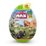Blocos De Construção Max, Candide, Dino Adventure 310 Peças