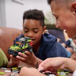 Blocos De Construção Max, Candide, Dino Adventure 252 Peças