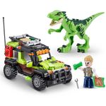 Blocos De Construção Max, Candide, Dino Adventure 252 Peças