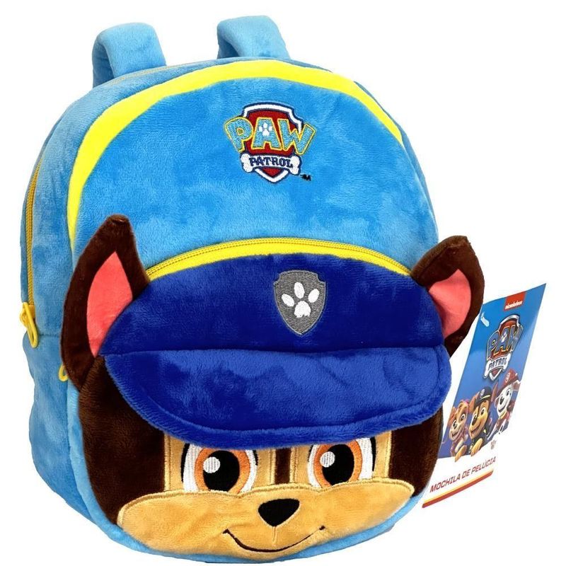 Mochila Infantil De Pelúcia Patrulha Canina Chase