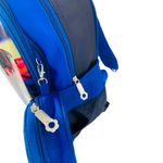 Kit Mochila Rodinha Lancheira Estojo Escolar Menino Carrinho