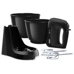 Batedeira Convencional Arno Mini Chef 4L 400W 4 Velocidades Preto 220V