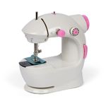Máquina de Costura Portátil Elétrica Yeet Reta 1 Ponto Bivolt