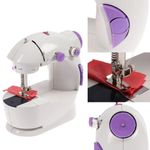 Máquina de Costura Portátil Elétrica Yeet Reta 1 Ponto Bivolt