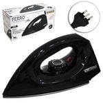 Ferro De Passar A Seco Soft 110V - Preta