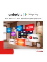 Smart Tv Aiwa 32" Android, Hd, Comando De Voz, Dolby áudio, Hdr10 - Aws-tv-32-bl-02-a Tv 32 Android