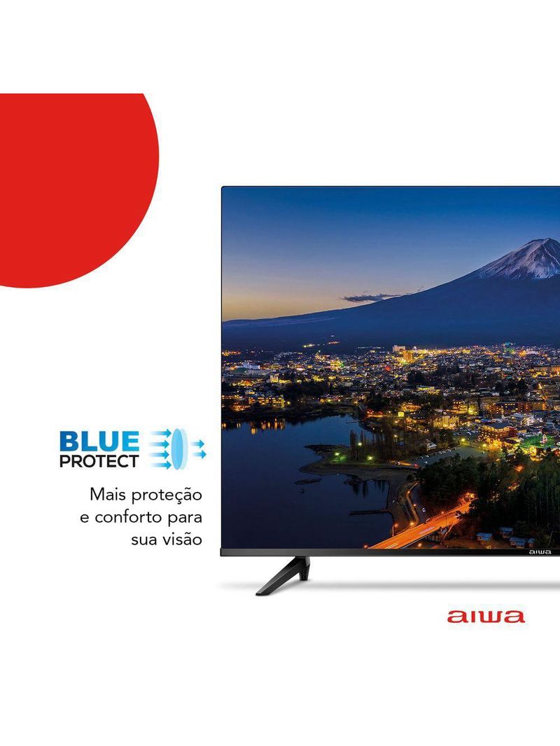 Smart Tv Aiwa 32" Android, Hd, Comando De Voz, Dolby áudio, Hdr10 - Aws-tv-32-bl-02-a Tv 32 Android