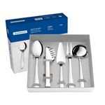 Jogo de Utensílios Tramontina Utility em Aço Inox 5 Peças