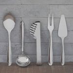 Jogo de Utensílios Tramontina Utility em Aço Inox 5 Peças
