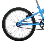 Bicicleta Joy Mountain Bike Aro 20 Quadro Aço 1v V-Brake Azul Capri Free Action