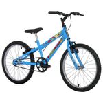 Bicicleta Joy Mountain Bike Aro 20 Quadro Aço 1v V-Brake Azul Capri Free Action