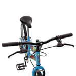 Bicicleta Joy Mountain Bike Aro 20 Quadro Aço 1v V-Brake Azul Capri Free Action