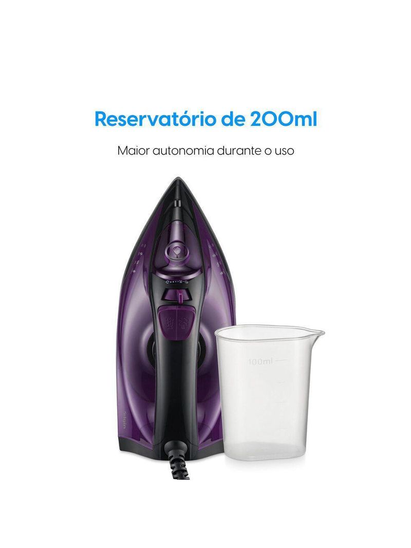Ferro De Passar Easy Pass - Vapor Spray Proteção Contra Superaquecimento 1700W 220V