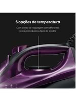 Ferro De Passar Easy Pass - Vapor Spray Proteção Contra Superaquecimento 1700W 220V