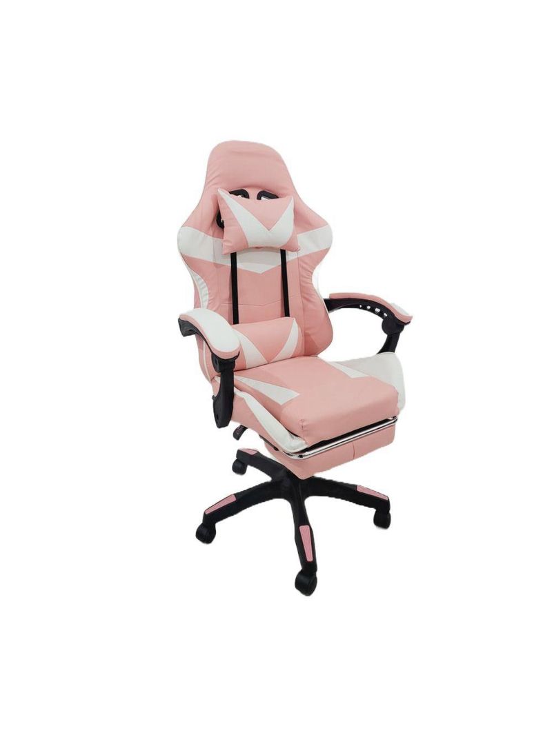 Cadeira Gamer Stillus Ergonômica Oficial Apoio De Pés Rosa