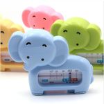 Termômetro De Banho Bebê Infantil Monitor Temperatura Da água - Elefante Azul