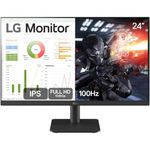 Monitor Lg 24 Ips Full Hd 3 Side Borderless Hdmi Headphone Out 24ms500