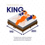 Cama Box Durban Espuma D28 King 193x203 Marrom King House