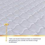 Cama Box Durban Espuma D28 Solteiro 88x188 Marrom King House