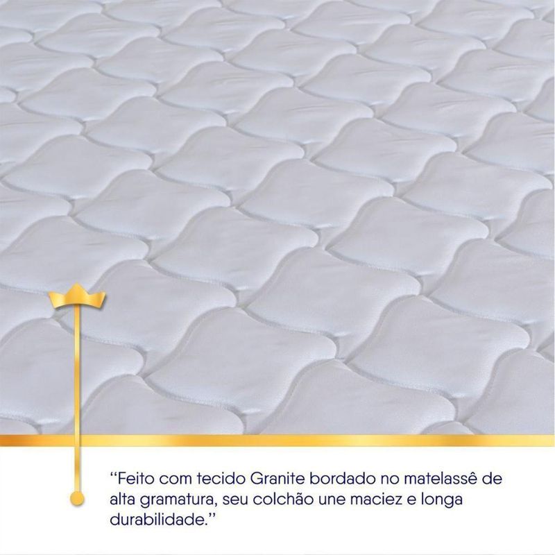 Cama Box Durban Espuma D28 Solteiro 88x188 Marrom King House