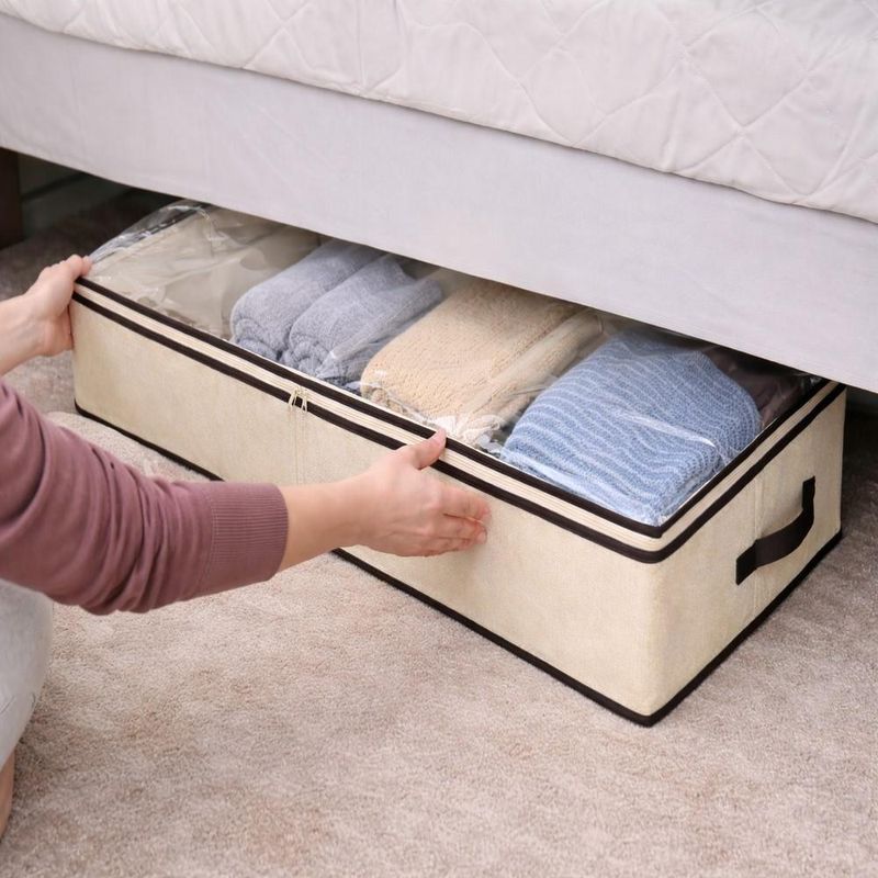 Caixa Grande 80cm Dobravel Organizadora