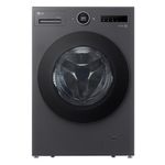Lava e seca lg wd18gnts6 18kg/10kg ai dd wi-fi turbowash 360° vapor black inox