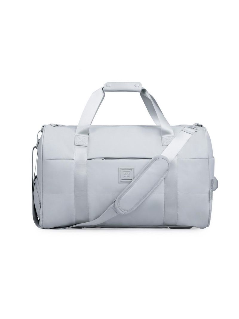 Bolsa de viagem esportiva puff cinza