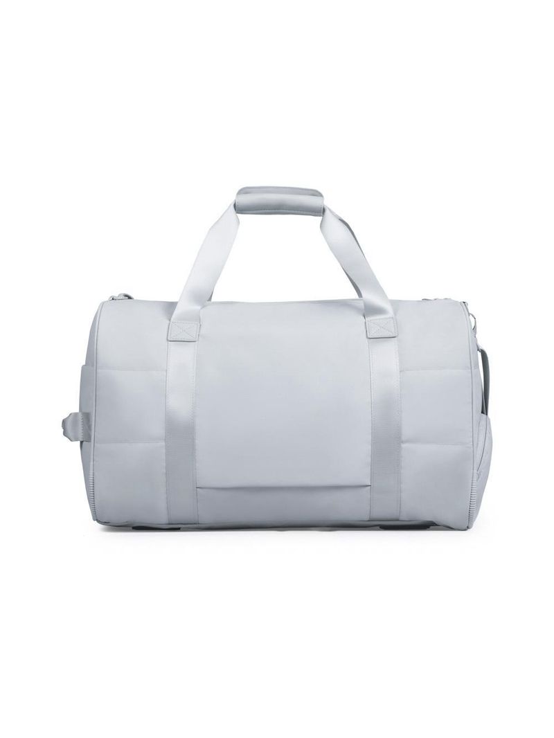 Bolsa de viagem esportiva puff cinza