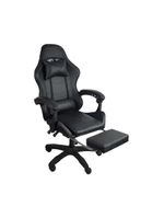 Cadeira Gamer Stillus Oficial Apoio Para Pés Preto