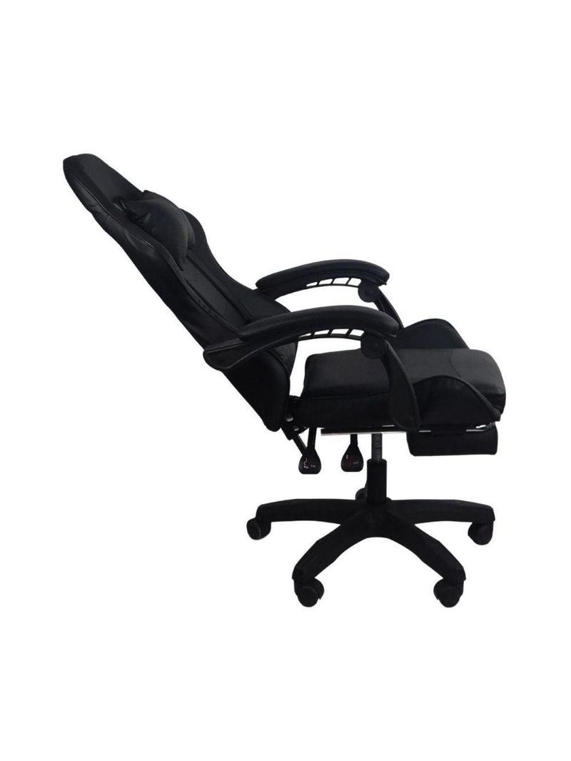 Cadeira Gamer Stillus Oficial Apoio Para Pés Preto
