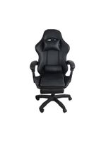 Cadeira Gamer Stillus Oficial Apoio Para Pés Preto