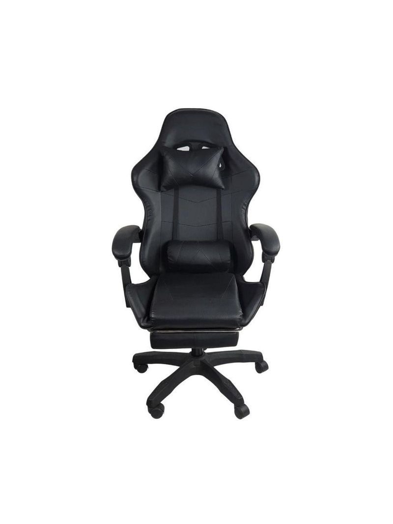 Cadeira Gamer Stillus Oficial Apoio Para Pés Preto
