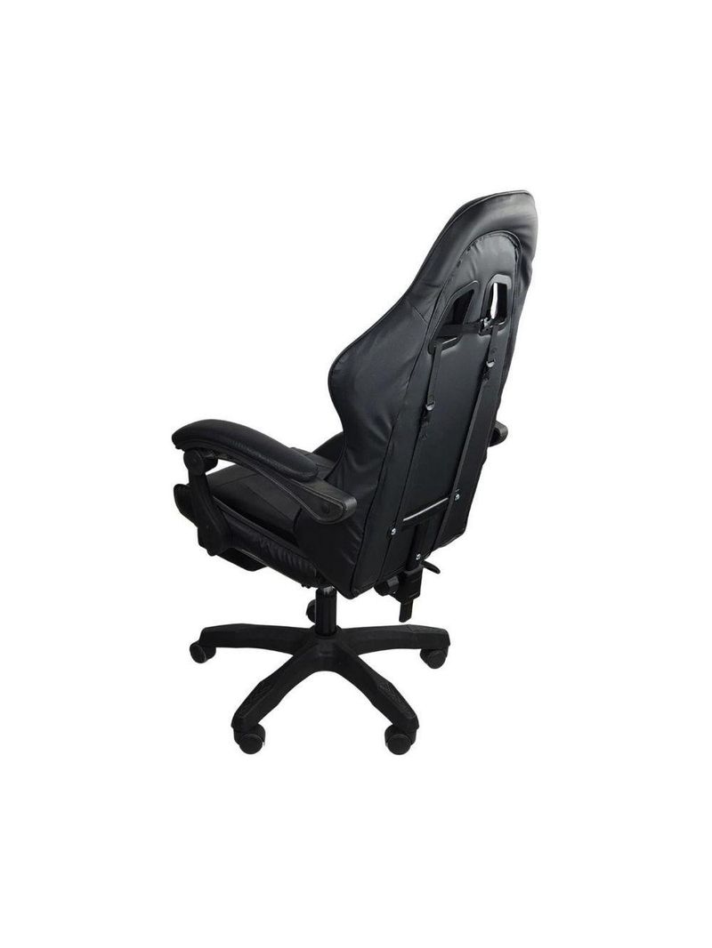 Cadeira Gamer Stillus Oficial Apoio Para Pés Preto