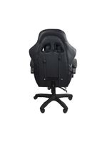 Cadeira Gamer Stillus Oficial Apoio Para Pés Preto