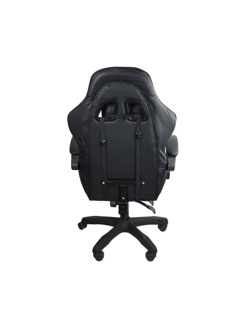 Cadeira Gamer Stillus Oficial Apoio Para Pés Preto