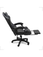Cadeira Gamer Stillus Ergonômica Oficial Apoio De Pés Preto