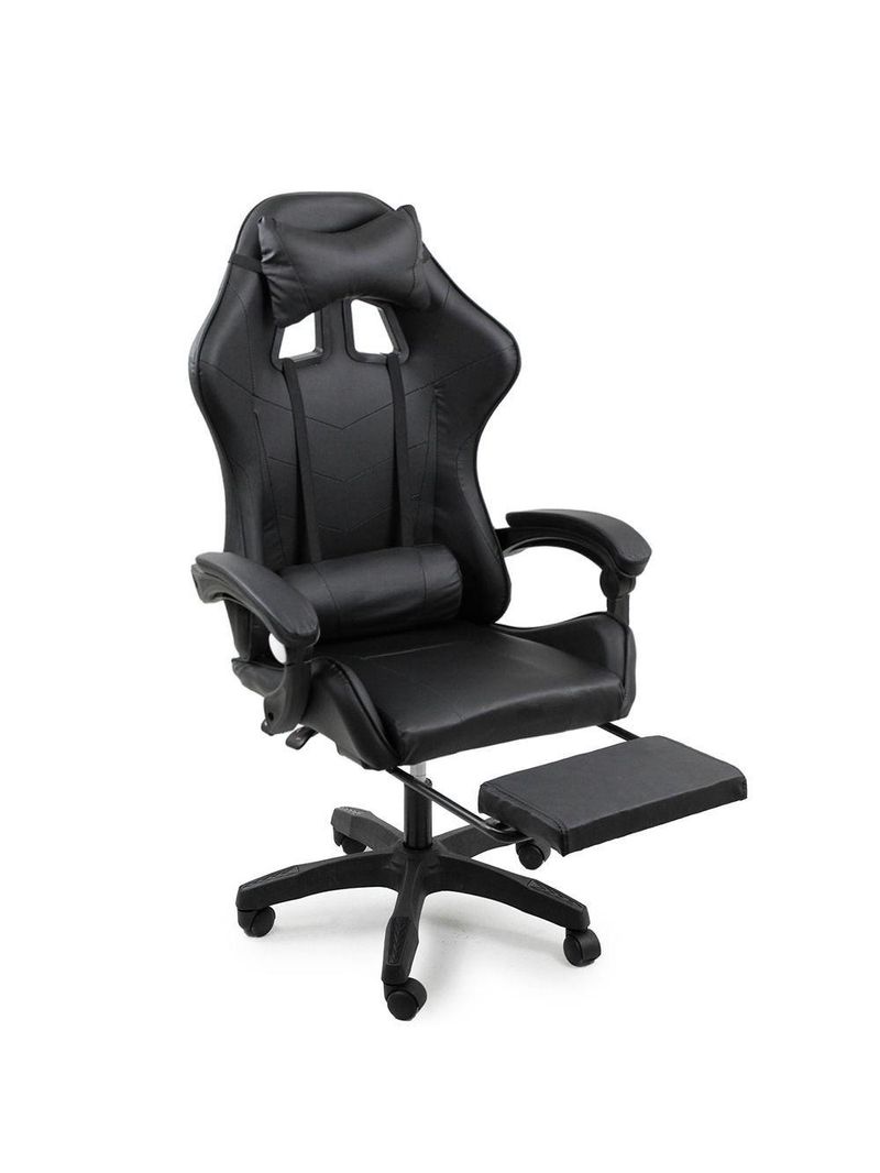 Cadeira Gamer Stillus Ergonômica Oficial Apoio De Pés Preto
