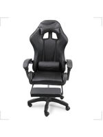 Cadeira Gamer Stillus Ergonômica Oficial Apoio De Pés Preto