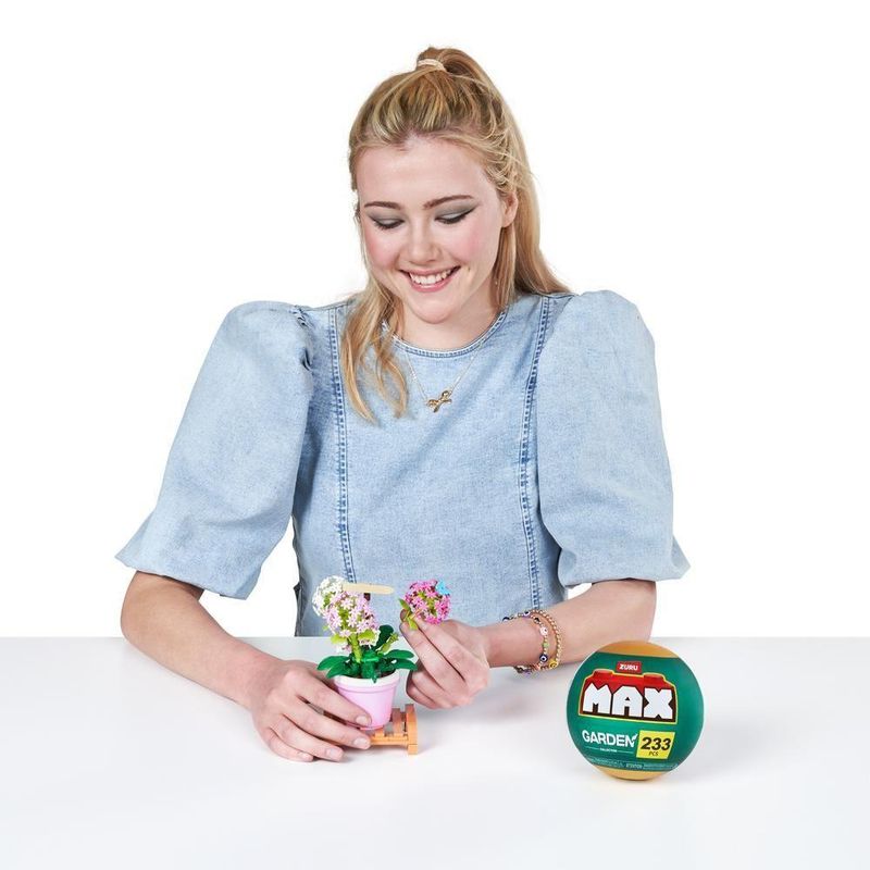 Blocos De Montar Max Premium Garden - Gipsófila 233 Pçs