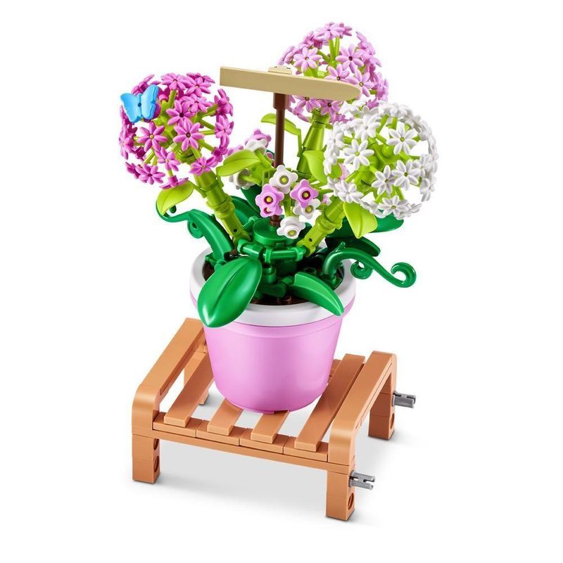 Blocos De Montar Max Premium Garden - Gipsófila 233 Pçs