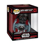 Boneco Funko Pop Ride Starwars Darth Vader E Tie Avançado X1