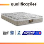 Cama Box Casal Queen Cristal Molas Ensacadas Bege