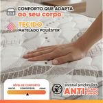 Cama Box Casal Queen Cristal Molas Ensacadas Bege