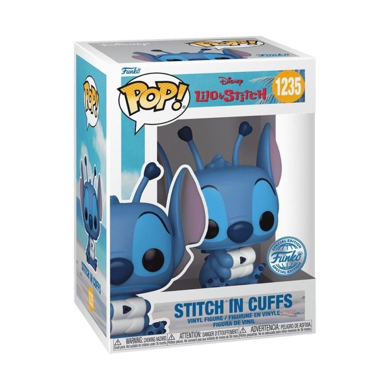 Boneco Funko Pop! Disney Lilo & Stitch - Stitch Nas Algemas