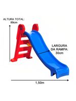 Kit Pula Pula 1,40m + Piscina De Bolinhas 1,00m + 500 Bolinhas + Escorregador Médio + Gangorra 1 L