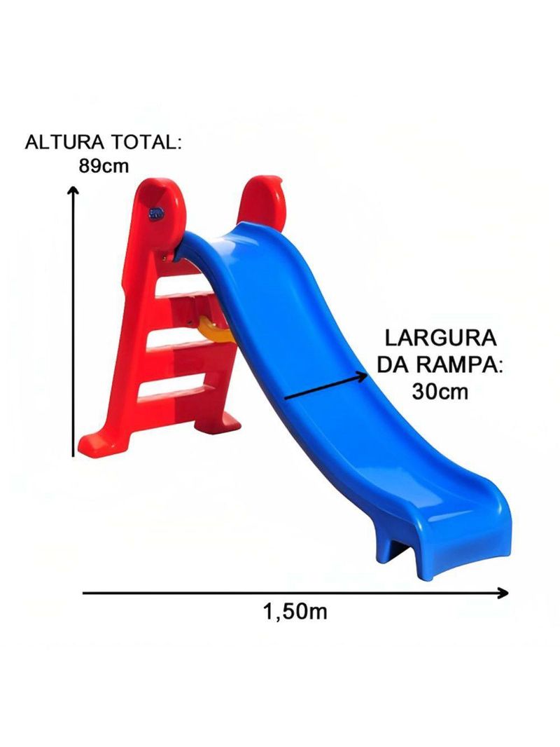 Kit Pula Pula 1,40m + Piscina De Bolinhas 1,00m + 500 Bolinhas + Escorregador Médio + Gangorra 1 L