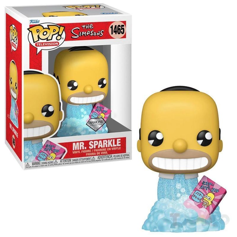 Boneco Funko Pop! Os Simpsons - Mr Sparkle